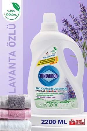 Doğal Bi̇Tki̇Sel Elde Bulaşik-Maki̇Ne Bulaşik-Lavanta Tüm Renkler Çamaşir Deterjani Seti̇