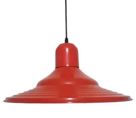 RIOLİGHT KIRMIZI İÇİ BEYAZ TEKLİ METAL SARKIT