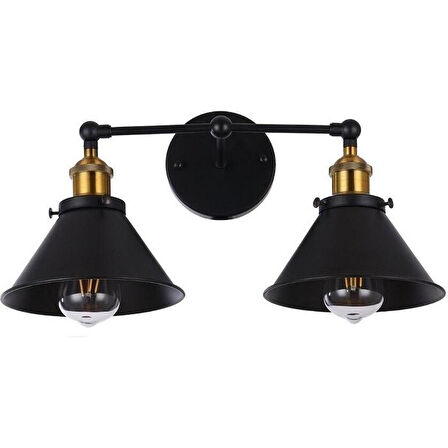 RİOLİGHT RETRO İKİLİ HAREKETLİ BAŞLIK METAL RETRO APLİK