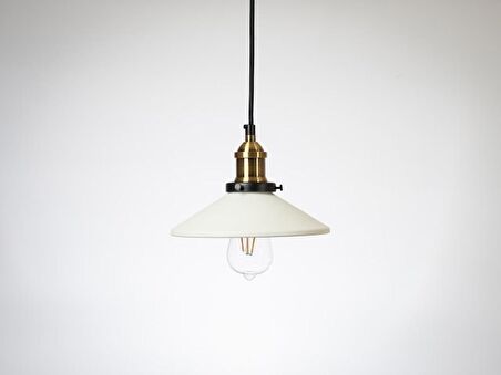 RİOLİGHT RETRO TEKLİ METAL SARKIT ŞAPKA ÇAPI: 22CM