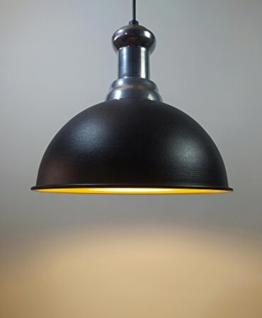 RİOLİGHT RETRO TEKLİ METAL SARKIT AVİZE ÇAP: 40CM