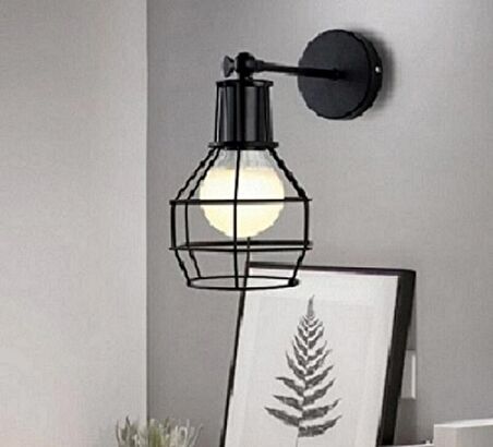 RİOLİGHT RETRO HAREKETLİ BAŞLIK KAFES METAL APLİK