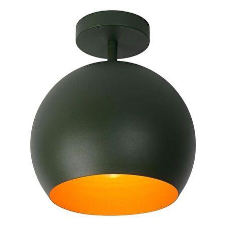 RİOLİGHT RETRO RUSTİK ODA,HOL,CAFE İÇİN TEKLİ METAL PLOFONYER AVİZE ŞAPKA ÇAPI:20CM