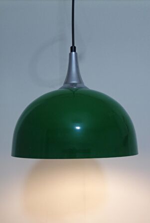 RİOLİGHT 1RETRO,RUSTİK,MODERN GÜMÜŞ AKSESUARLI MUTFAK,ODA,CAFE İÇİN TEKLİ METAL SARKIT ÇAP:30CM