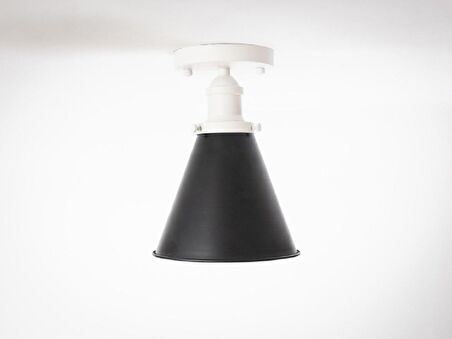 RİOLİGHT RETRO4,RUSTİK,VİNTAGE HOL,MUTFAK,ODA,CAFE İÇİN 1XE27 DUYLU TEKLİ METAL PLOFONYER AVİZE