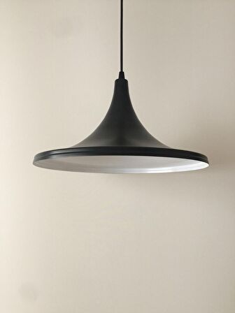 RİOLİGHT SİYAH İÇİ BEYAZ METAL SARKIT ÇAP:36 CM