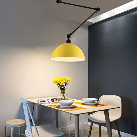 RİOLİGHT MODERN,RETRO,RUSTİK HAREKETLİ AKROBAT SARKIT AVİZE ŞAPKA ÇAPI:30CM
