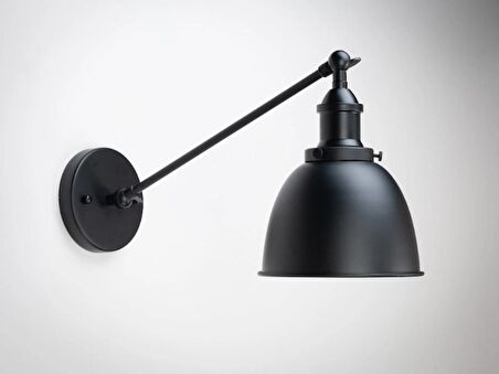 RİOLİGHT RETRO 3 RUSTİK,VİNTAGE SİYAH ÇİFT MAFSALLI HAREKETLİ BAŞLIK METAL APLİK NOT:1ADET FİYATIDIR