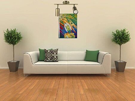 RİOLİGHT LED 1 SPOT,LED AVİZE ESKİTME GÖVDE 2XGU10 DUYLU 5W 2700K 360 DERECE HAREKETLİ BAŞLIK SPOT