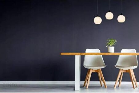 RİOLİGHT MODERN,RETRO2,VİNTAGE OPAL CAMLI 3XE27 SIRALI SİYAH METAL GÖVDE MASA ÜSTÜ SARKIT AVİZE