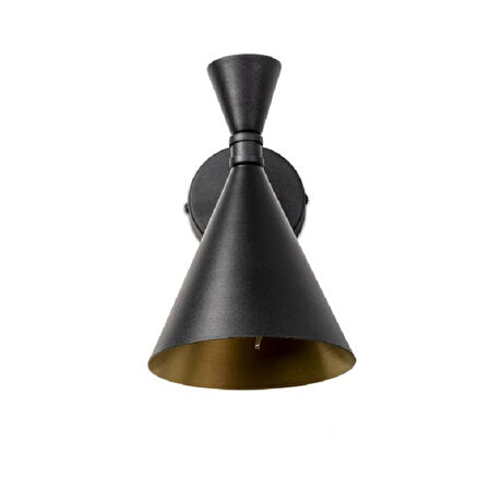 RIOLİGHT RETRO,VİNTAGE,RUSTİK SİYAH 1XE27 DUYLU YATAK BAŞI METAL DUVAR APLİK NOT:1 ADET FİYATIDIR.
