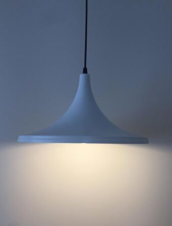 RIOLIGHT BEYAZ İÇİ BEYAZ METAL SARKIT ÇAP: 36CM