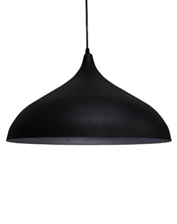 RİOLİGHT RETRO SİYAH İÇİ SİYAH TEKLİ METAL SARKIT