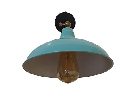 RİOLIGHT RETRO HAREKETLİ BAŞLIK MAFSALLI APLİK-AVİZE SU YEŞİLİ