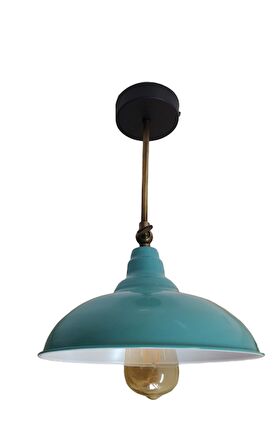 RİOLIGHT RETRO HAREKETLİ BAŞLIK MAFSALLI APLİK-AVİZE SU YEŞİLİ