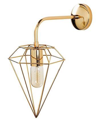 RİOLİGHT RETRO RUSTİK GOLD PRİZMATİK 1XE27 DUYLU DUVAR APLİK