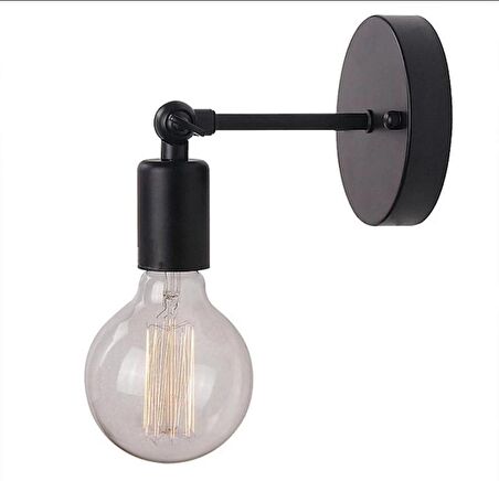 RİOLİGHT RETRO MAFSALLI  HAREKETLİ BAŞLIK DUVAR APLİK