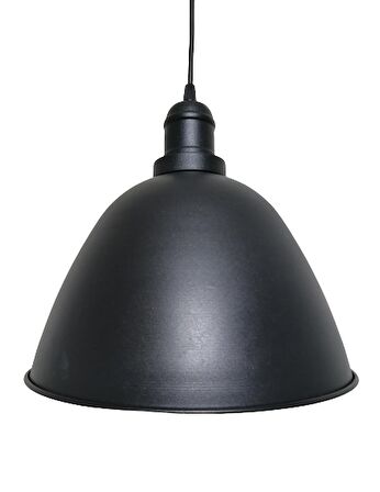 RİOLİGHT RETRO SİYAH İÇİ GOLD TEKLİ METAL SARKIT ÇAP:28CM