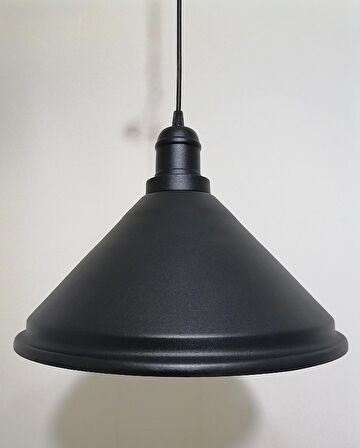 RİOLİGHT RETRO SİYAH İÇİ GOLD TEKLİ SARKIT ÇAP: 33CM