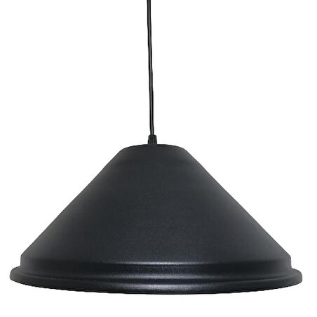 RİOLİGHT RETRO SİYAH İÇİ GOLD TEKLİ SARKIT ÇAP: 33CM