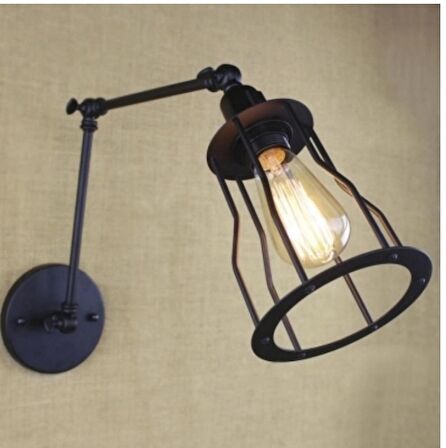 RİOLİGHT RETRO MAFSALLI HAREKETLİ BAŞLIK KAFES APLİK