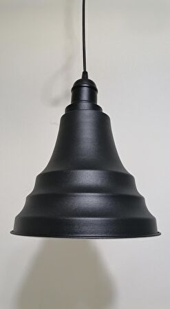 RİOLİGHT RETRO SİYAH İÇİ GOLD TEKLİ METAL SARKIT ÇAP:23CM