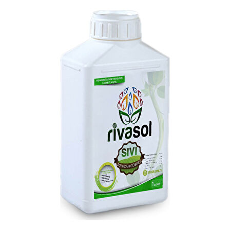 Rivasol 1 Litre %100 Organik Sıvı Solucan Gübresi