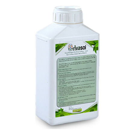 Rivasol 1 Litre %100 Organik Sıvı Solucan Gübresi