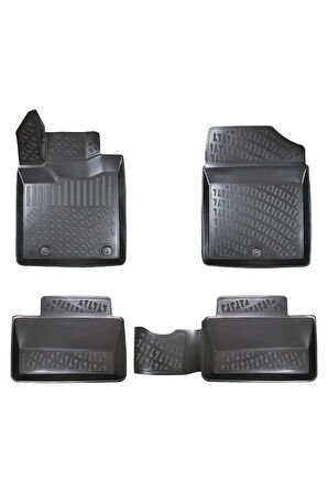 Kia Picanto 2023 Araca Özel Tasarım 3D Havuzlu Paspas