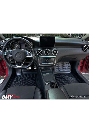 Nissan Qashqai 2022 Sonrası Araca Özel 3D Havuzlu Paspas Siyah BMY