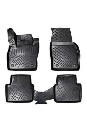 Skoda Kamiq 2020 Araca Özel Tasarım 3D Havuzlu Paspas