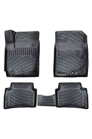 Kia Rio 2022 Araca Özel Tasarım 3D Havuzlu Paspas