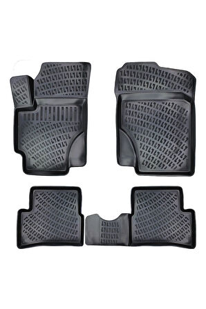 Hyundai Accent ERA 2010 Araca Özel Tasarım 3D Havuzlu Paspas