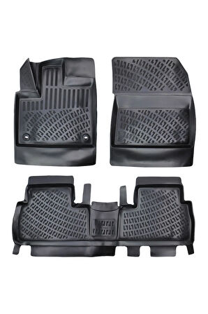 Opel Combo Excellence Paket 2024 Araca Özel Tasarım 3D Havuzlu Paspas