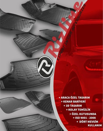 Rizline Volvo Xc60 2017-2020 3D Paspas+Bagaj Havuzu Seti