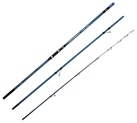 YekOutdoor Profesyonel Olta Seti Okuma Surfliner+ Surf 420cm 3 Parça Olta Kamışı&Shimano Makina Socorro 6000 SW
