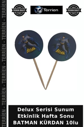 Delux Serisi Sunum Etkinlik Hafta Sonu BATMAN KÜRDAN 10lu