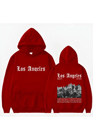 Bella No Lunavisita Erkek Kapüşonlu Fermuarlı Oversize Mevsimlik Unisex Sweatshirt