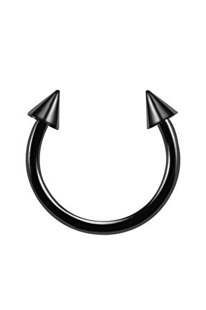 316 Cerrahi Çelik Spike Dudak Kıkırdak Septum Helix Tragus Piercingi