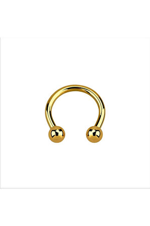 316 Cerrahi Çelik Dudak Kıkırdak Septum Helix Tragus Piercingi