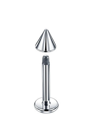 316 Cerrahi Çelik Spike Dudak Kıkırdak Helix Tragus Piercingi