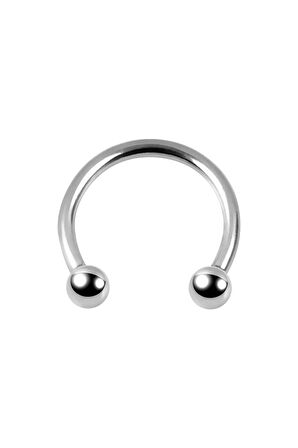 316 Cerrahi Çelik Dudak Kıkırdak Septum Helix Tragus Piercingi