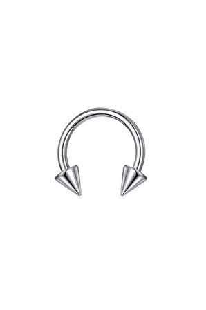 316 Cerrahi Çelik Spike Dudak Kıkırdak Septum Helix Tragus Piercingi