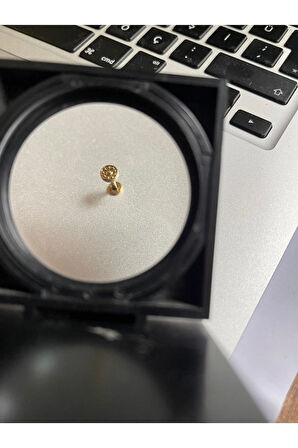 316 Cerrahi Çelik Tragus Helix Kıkırdak Conch Minimal Otantik Deaen Piercing