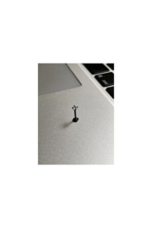 Cerrahi Çelik Tragus Helix Kıkırdak Conch Minimal Tek Taş Piercing