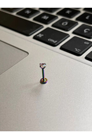 316 Cerrahi Çelik Tragus Helix Kıkırdak Conch Minimal Tek Taş Piercing