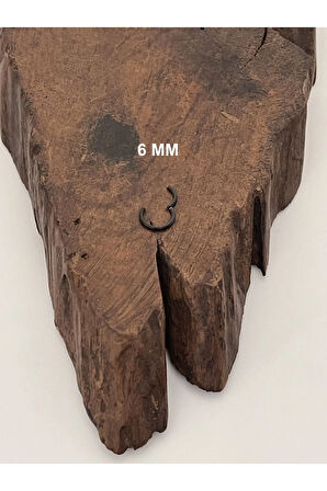 Paslanmaz Kararmaz Cerrahi Çelik Tam Halka Kıkırdak Tragus Helix Piercing