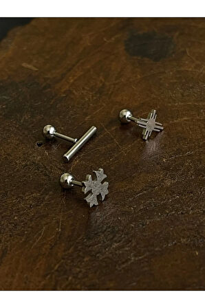 316 L Cerrahi Çelik Piercing Kıkırdak Helix Tragus Conch Figürlü Piercing