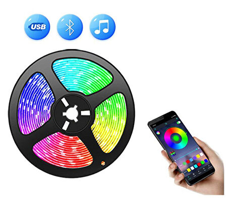 El Yapımı Gökkuşağı Figürlü, Duvar Lambası-Rgb-Bluetooth