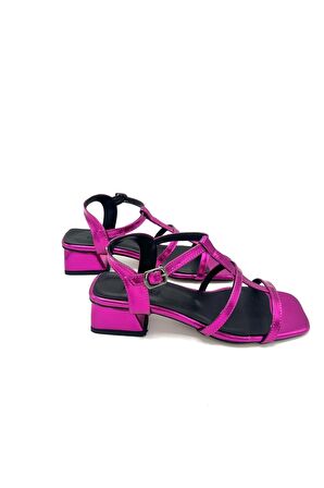 Diana Kadın Rugan  Sandalet